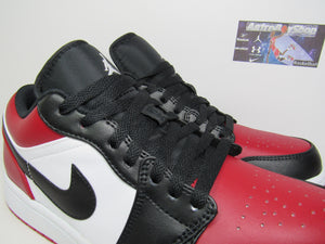 JORDAN 1 LOW "BRED TOE" EN CAJA