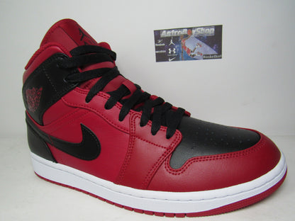 JORDAN 1 MID REVERSE BRED EDITION EN CAJA