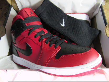 JORDAN 1 MID REVERSE BRED EDITION EN CAJA