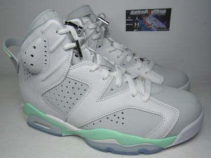 JORDAN 6 (W) MINT FOAM EDITION EN CAJA