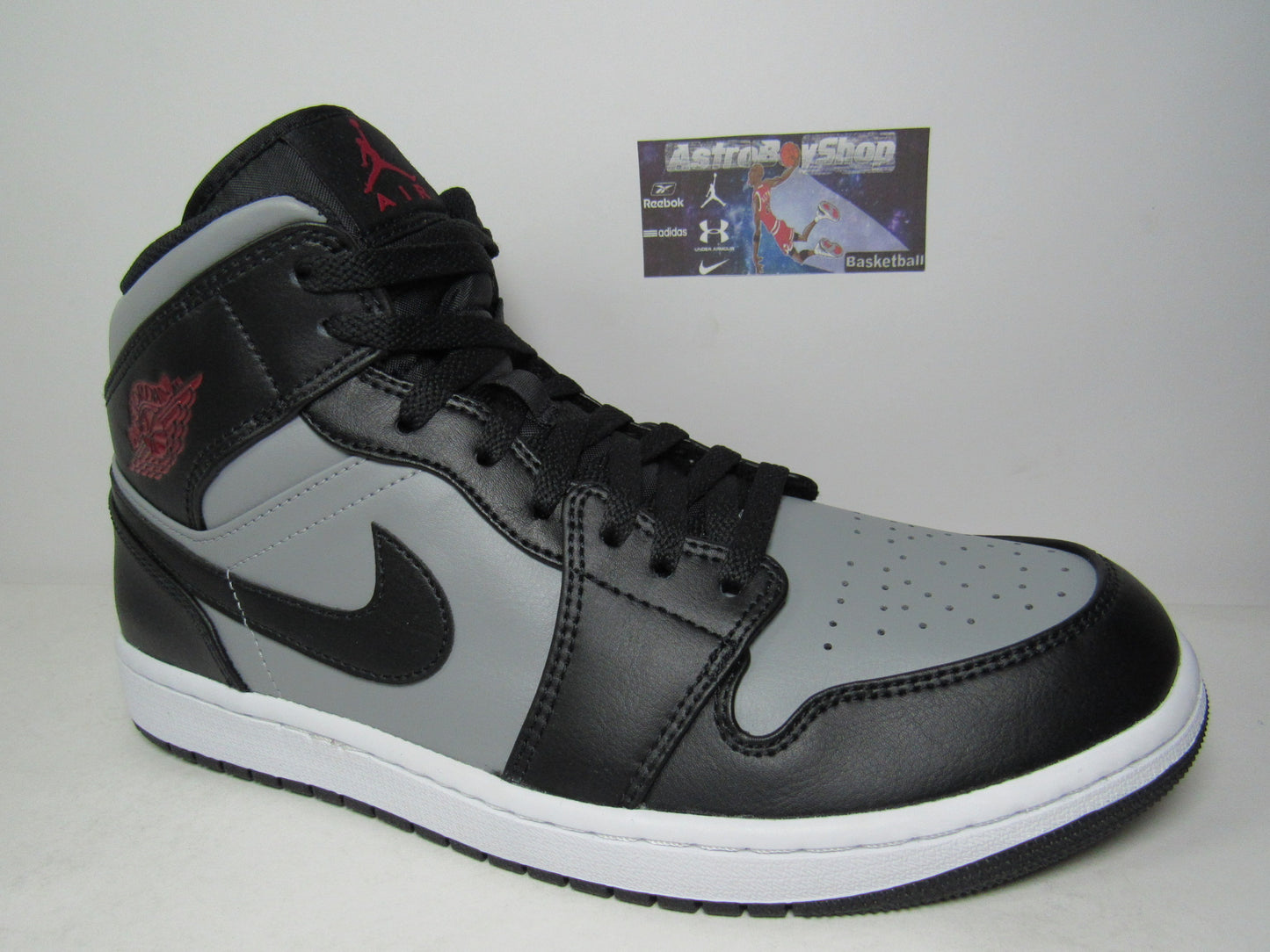 JORDAN 1 MID SHADOW RED EN CAJA