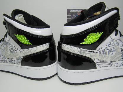 JORDAN 1 MID GS KIDS DIY GRAFITTI EN CAJA