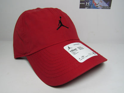GORRA JORDAN CURVA H86 WASHED GYM RED UNITALLA