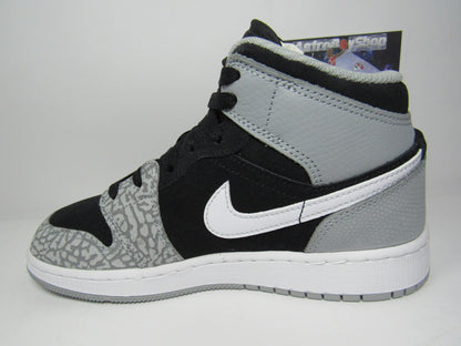 JORDAN 1 MID ELEPHANT PRINT GS KIDS EN CAJA