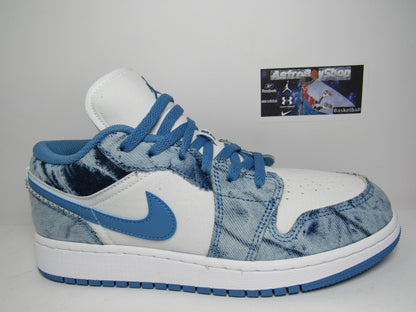 JORDAN 1 LOW GS KIDS DENIM EN CAJA