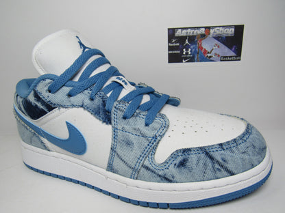 JORDAN 1 LOW GS KIDS DENIM EN CAJA