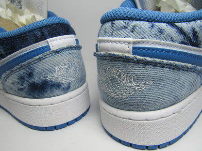 JORDAN 1 LOW GS KIDS DENIM EN CAJA