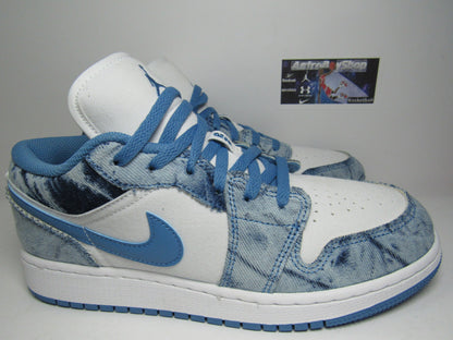 JORDAN 1 LOW GS KIDS DENIM EN CAJA