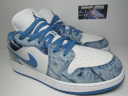 JORDAN 1 LOW GS KIDS DENIM EN CAJA