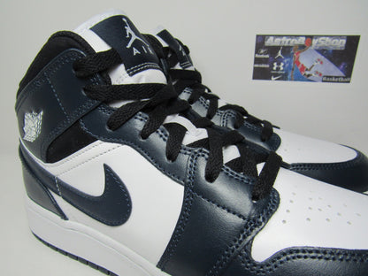JORDAN 1 MID ARMORY NAVY KIDS EN CAJA