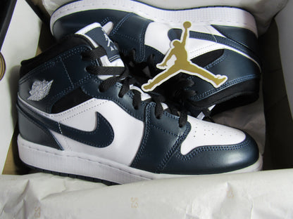 JORDAN 1 MID ARMORY NAVY KIDS EN CAJA