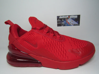 NIKE AIR MAX 270 TRIPLE RED EN CAJA