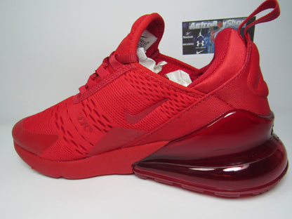 NIKE AIR MAX 270 TRIPLE RED EN CAJA