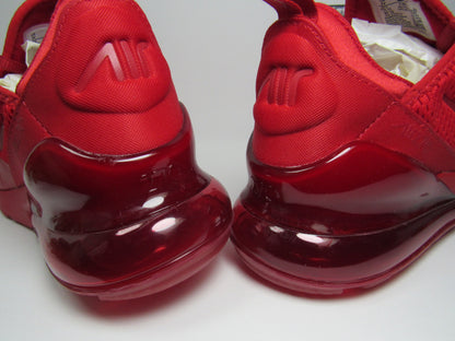 NIKE AIR MAX 270 TRIPLE RED EN CAJA