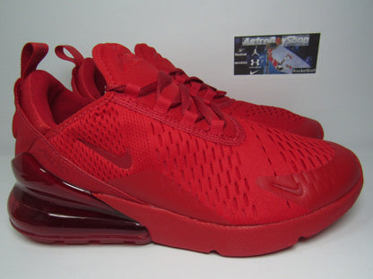 NIKE AIR MAX 270 TRIPLE RED EN CAJA