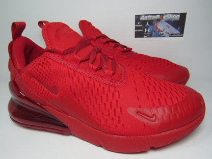 NIKE AIR MAX 270 TRIPLE RED EN CAJA