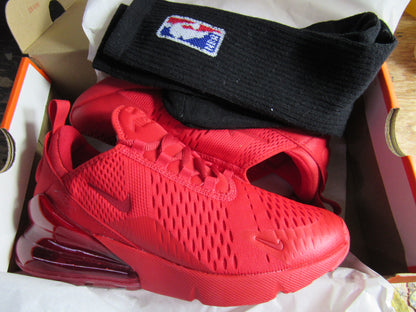 NIKE AIR MAX 270 TRIPLE RED EN CAJA