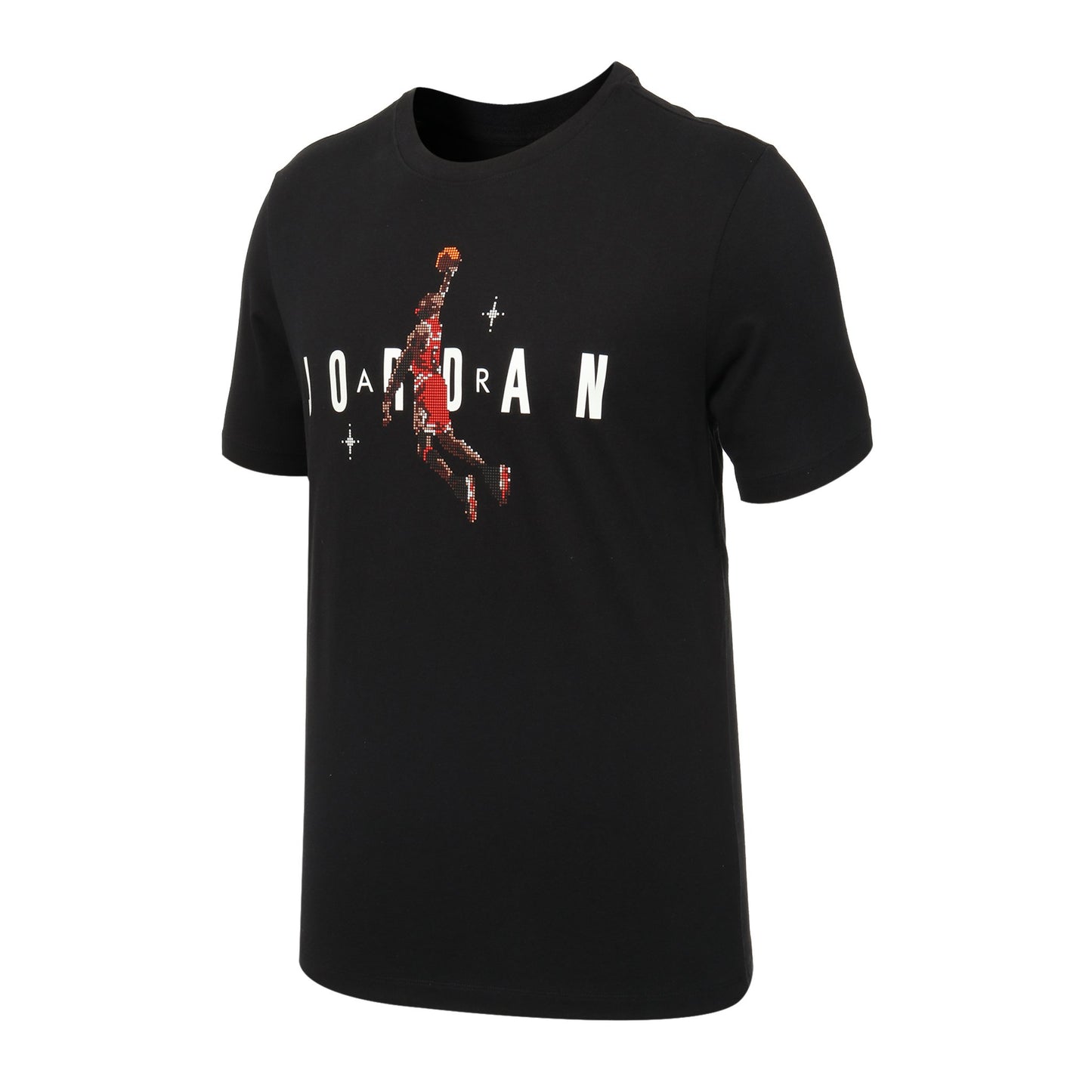 PLAYERA JORDAN HOLIDAY PIXEL BLACK