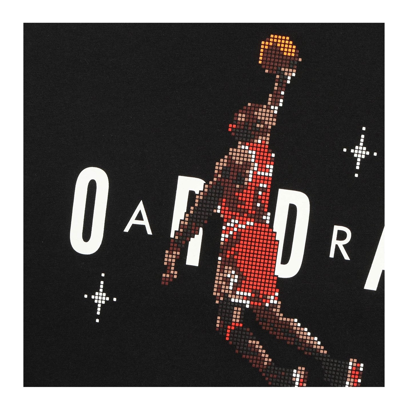 PLAYERA JORDAN HOLIDAY PIXEL BLACK