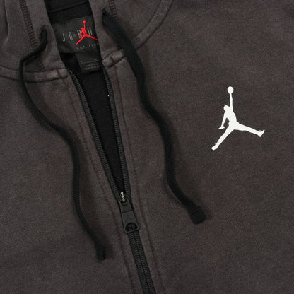CHAMARRA JORDAN DRI-FIT DESLAVADA BLACK