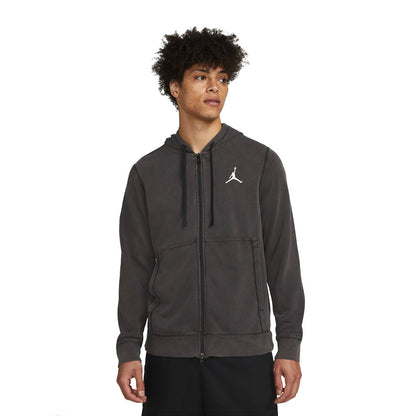 CHAMARRA JORDAN DRI-FIT DESLAVADA BLACK