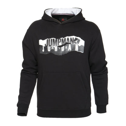 SUDADERA JORDAN FLEECE GRAPHIC JUMPMAN BLACK