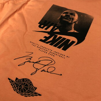 PLAYERA JORDAN THE MAN "ORANGE TRANCE"