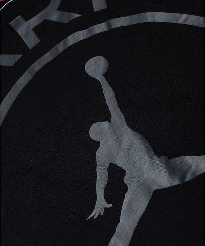 PLAYERA JORDAN X PSG PARIS LOGO  FRONTAL BLACK