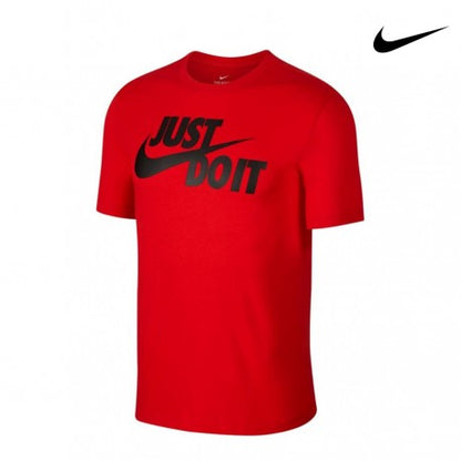 PLAYERA NIKE JUST DO IT COTTON TEE UNIVERSITY RED