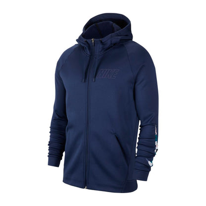 CHAMARRA NIKE THERMA NAVY CON CAPUCHA