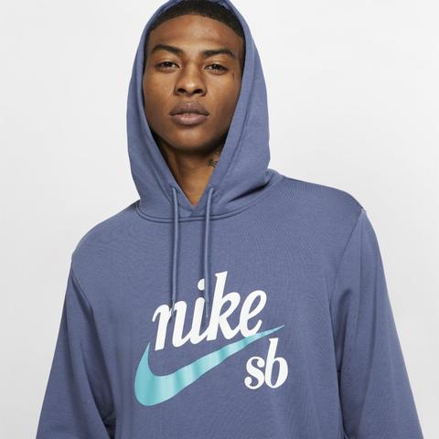 SUDADERA NIKE SB ICON OBSIDIAN DE ALGODON