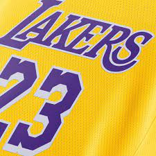 JERSEY NIKE LEBRON JAMES LAKERS HOME 2020-2021