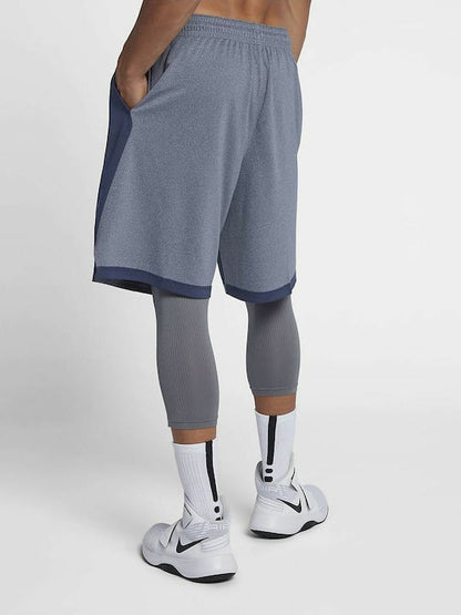 SHORT NIKE DRIVE DRI-FIT BLUE GREY BASKETBALL