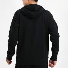 CHAMARRA NIKE NSW AV15 BLACK DE ALGODON