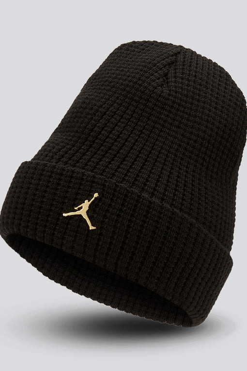 GORRO JORDAN UTILITY METAL GOLD BLACK , UNITALLA ADULTO