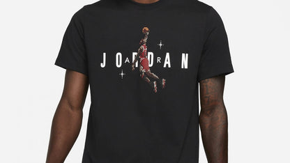 PLAYERA JORDAN HOLIDAY PIXEL BLACK