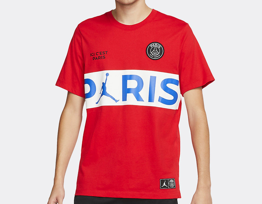 PLAYERA JORDAN X PSG RED