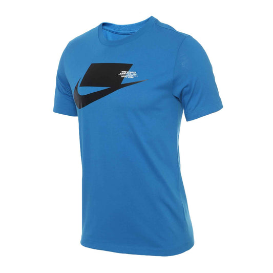 PLAYERA NIKE SPORTWEAR BLUE LOGO FRONT