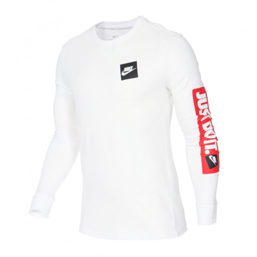 Nike just do it white shirt online