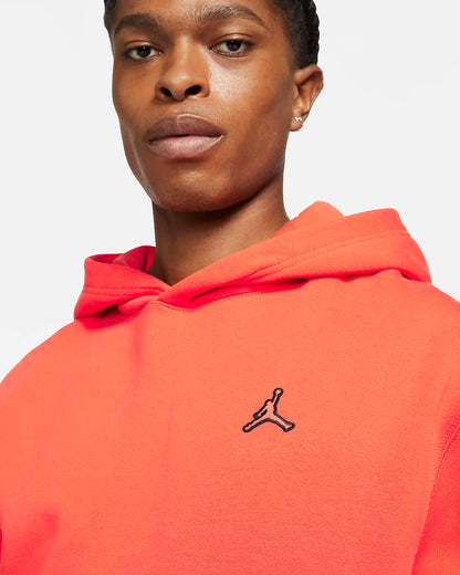 SUDADERA JORDAN ESSENTIALS ORANGE FLEECE
