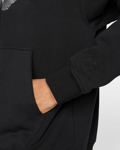 SUDADERA JORDAN FLEECE GRAPHIC JUMPMAN BLACK