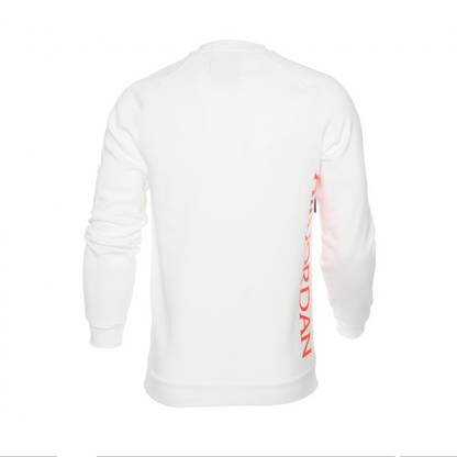 SUDADERA JORDAN JUMPMAN CLASSICS CREW WHITE INFRARED